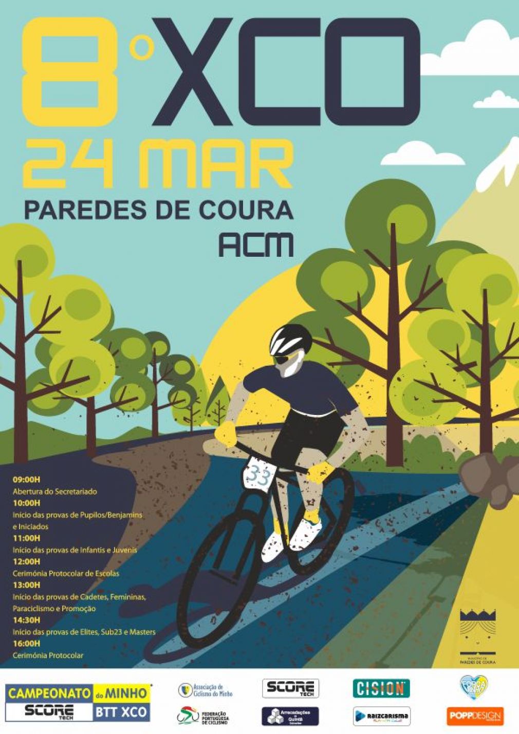 Paredes de Coura no arranque do Campeonato do Minho de BTT XCO - SCORE Tech