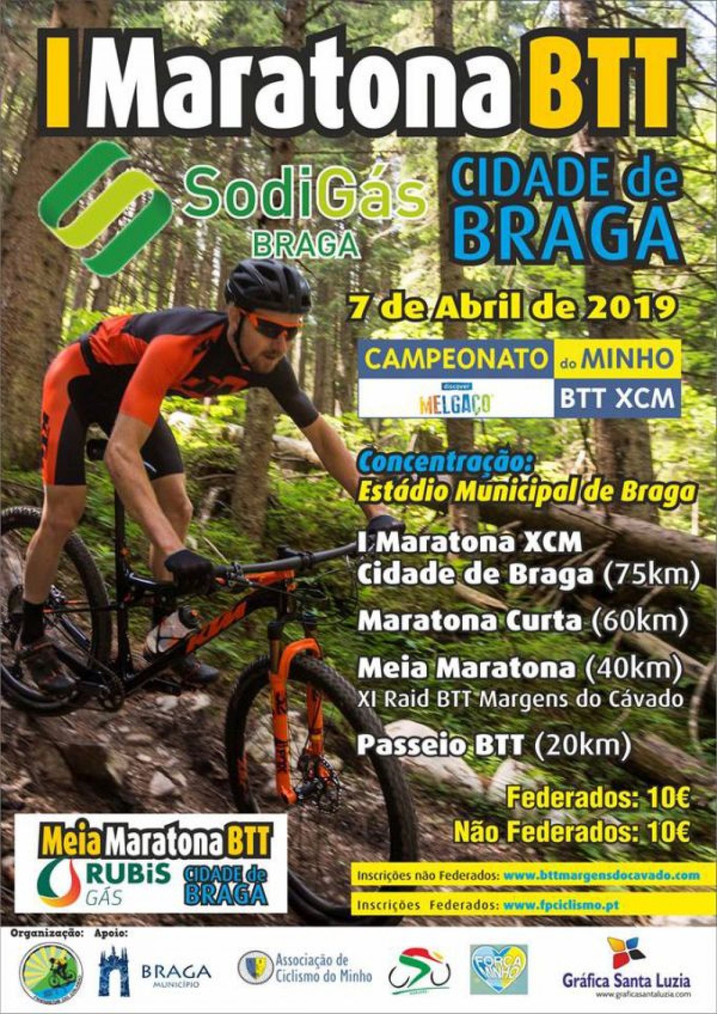 Maratona BTT SodiGás Cidade de Braga (Campeonato do Minho BTT XCM - Discover Melgaço)