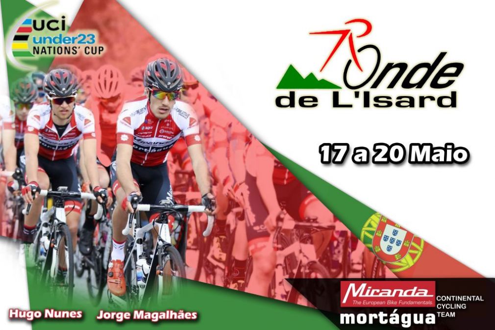 Dois ciclistas Miranda-Mortágua representam Seleção Nacional Sub-23 na Ronde de l’Isard