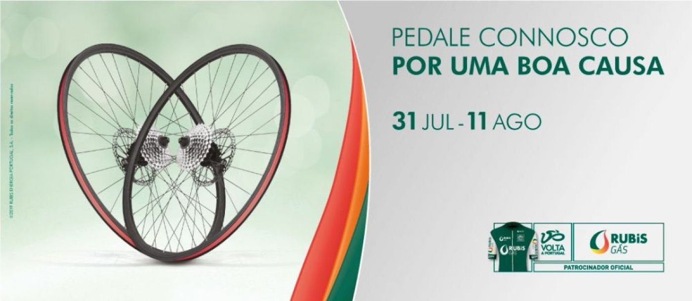 Camisola Verde da Volta a Portugal em Bicicleta é Rubis Gás