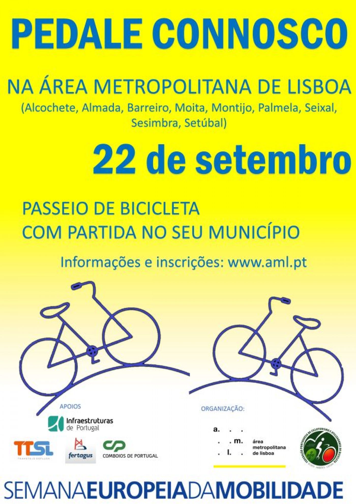 Na Semana Europeia da Mobilidade 2019: Câmara apresenta MetroMinuto da Vila da Moita